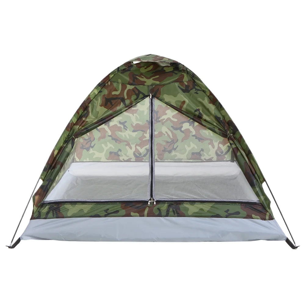 Portable Camouflage Camping Tent for 2 Person Y90285