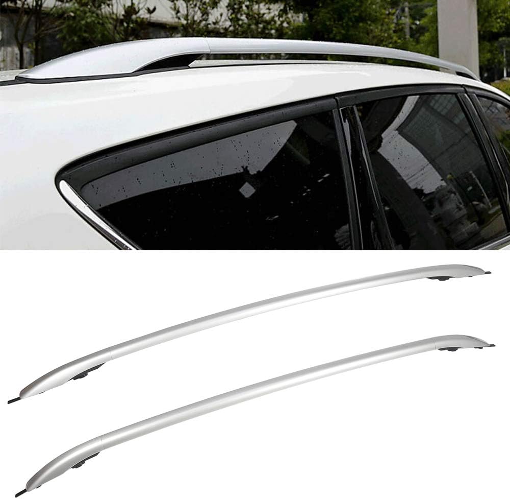 Silver Roof Side Rails Cargo Carrier G731