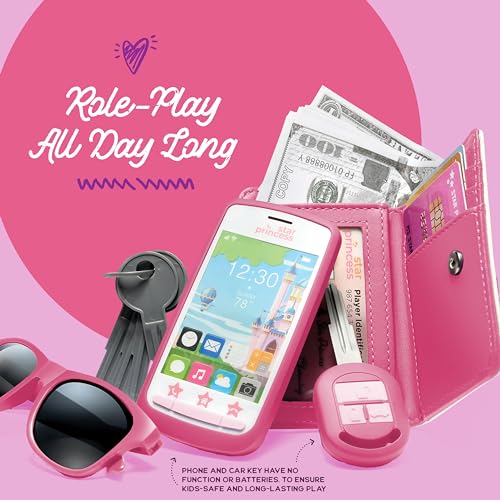Play Purse with Accessories and Pretend Makeup V6797