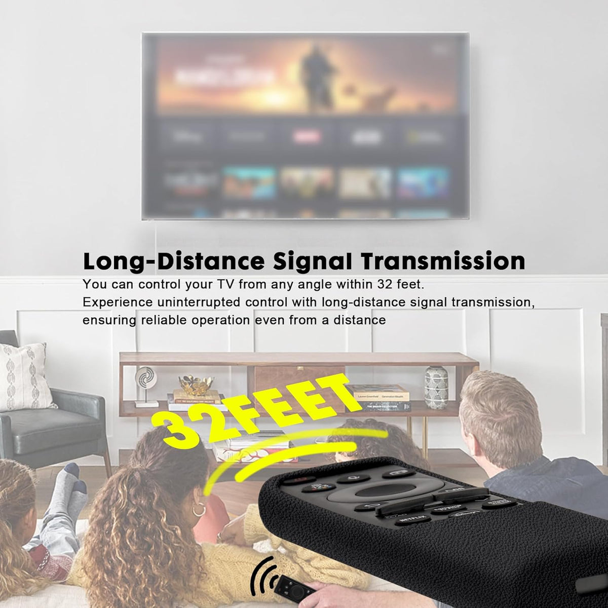 Voice Remote Control Compatible with Samsung Smart TV P192