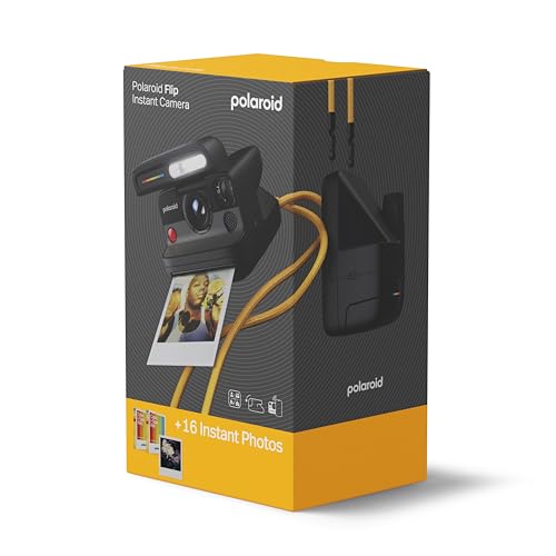 Black Instant Camera with Color Film Bundle F28461