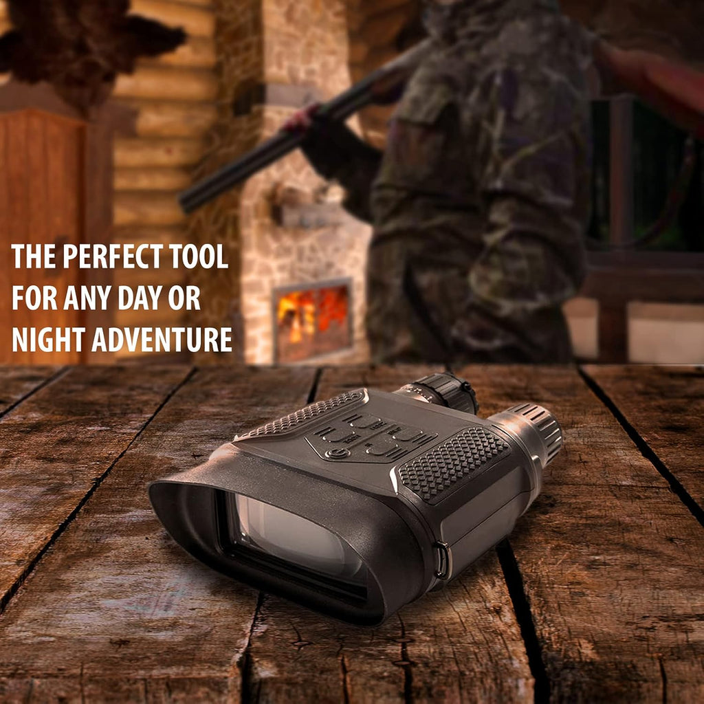 Infrared Digital Night Vision Binoculars, Rechargeable, 40X Zoom, 1300ft Viewing Distance M33208