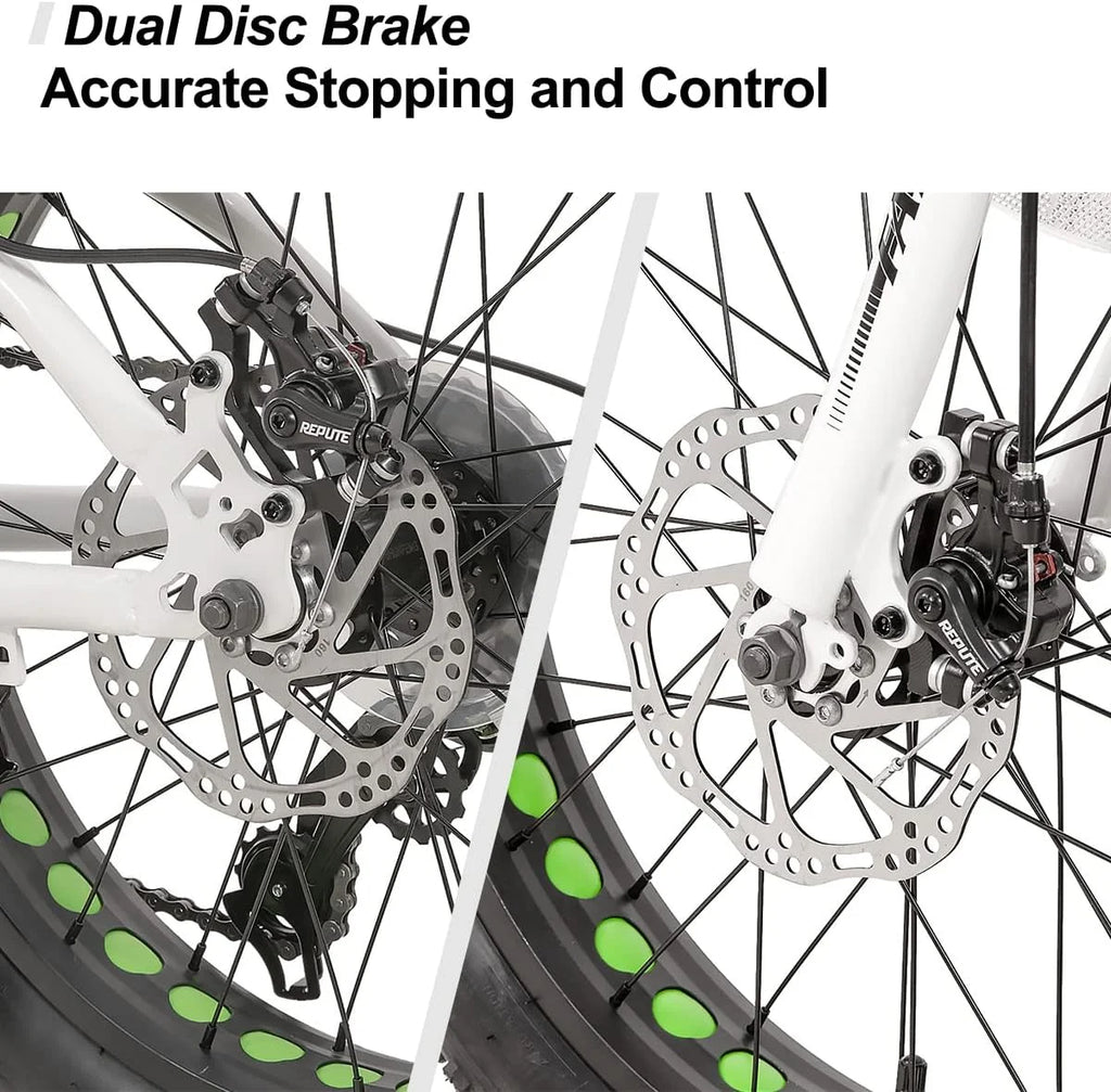 20 inch 7-Speed Dual-Disc Brakes Kids Mountain Bike B989400