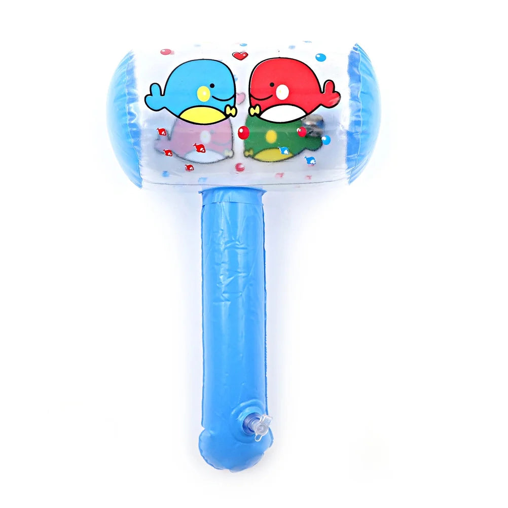 Cartoon Inflatable Hammer With Bell Kids Blow Up Toys B749