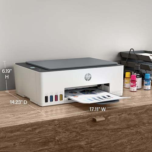 Wireless All-in-One Ink-Tank Printer, White W4272