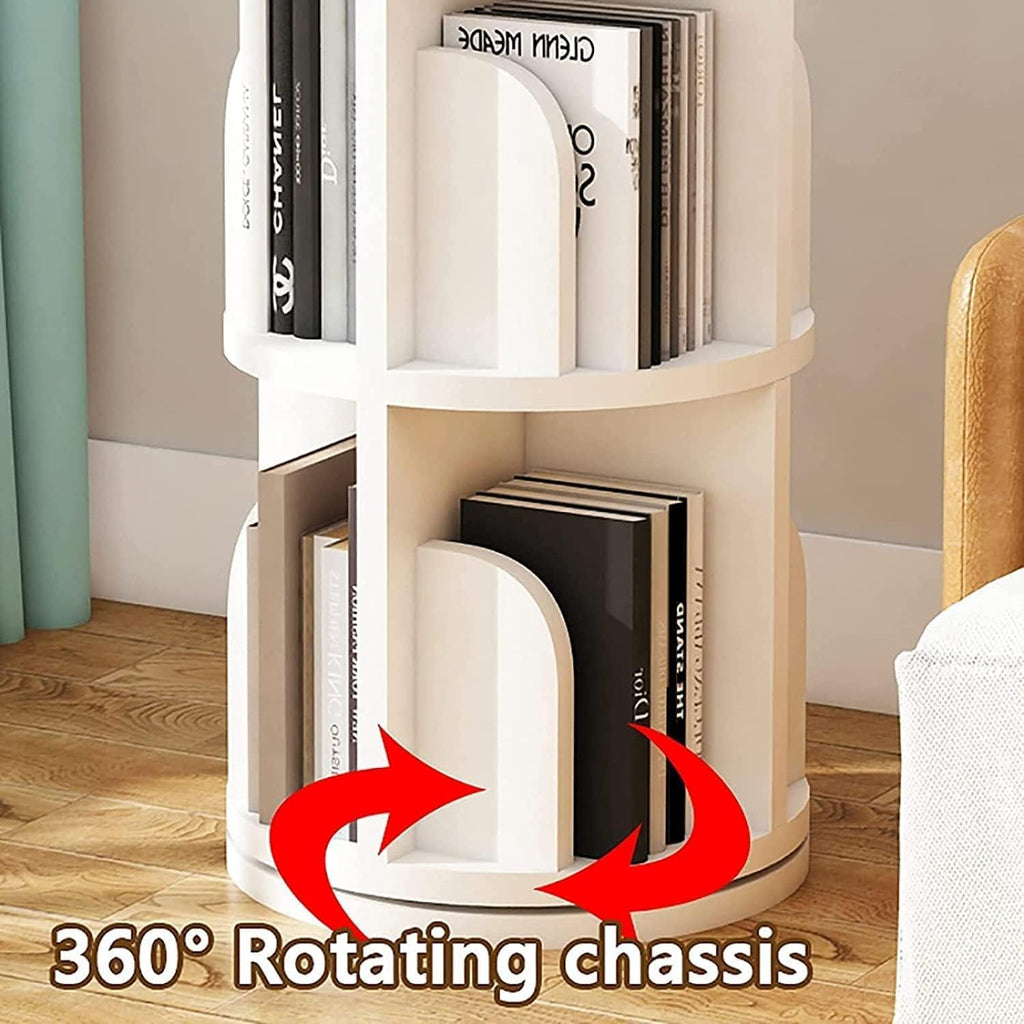 5 Tier Solid Wood Standing Bookcase V129