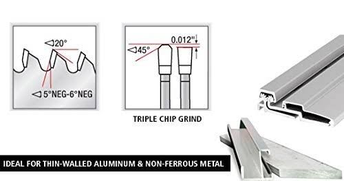 Carbide Tipped Aluminum and Non-Ferrous Metals 18 inch Dia x 120T TCG Y971