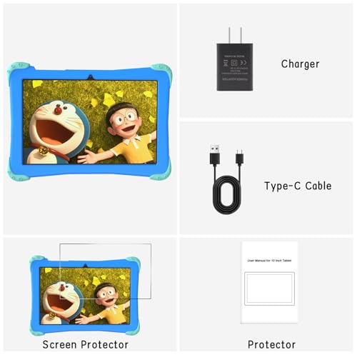 10 inch Android 14 Tablet with Case G6253