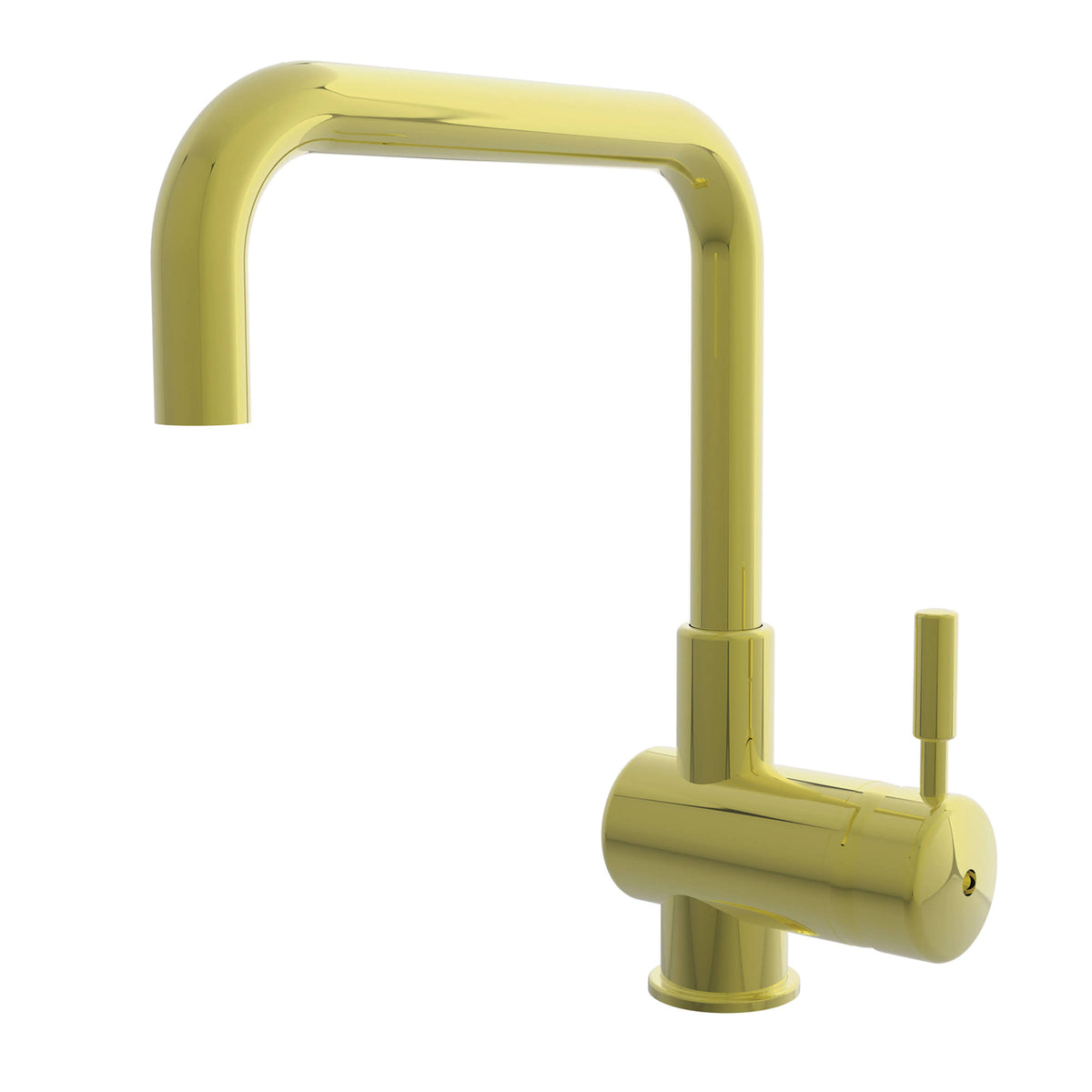 Aged Brass Single Hole Kitchen Faucet E1550