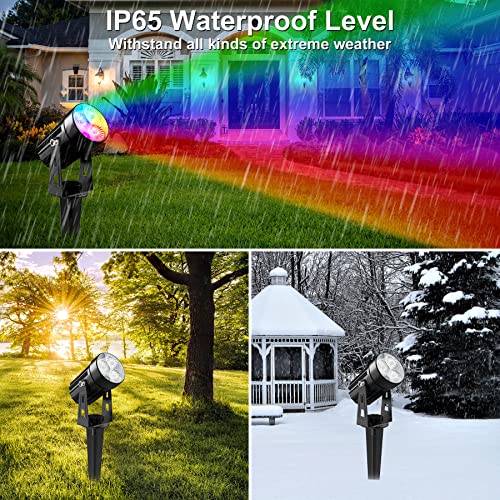20 LED IP65 Waterproof Solar Landscape Lights B7112