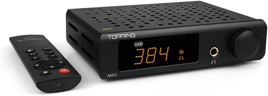 Black Desktop DAC Headphone Amplifier R492582