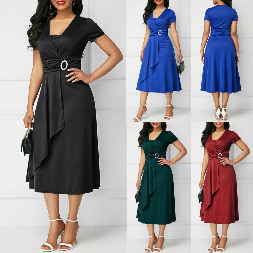 Plus Size Maxi Long Dresses A503