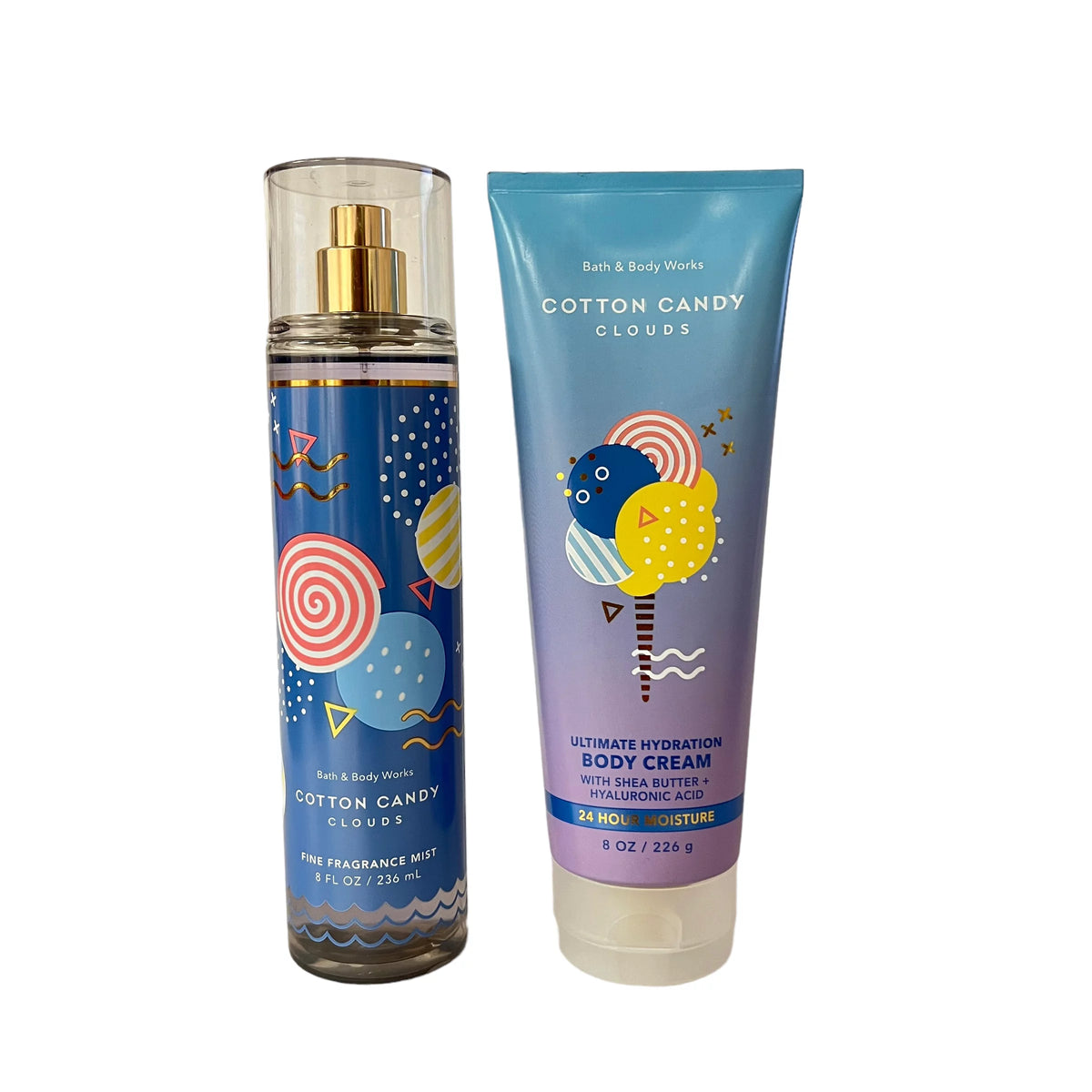 Cotton Candy Clouds Fragrance Mist & Body Cream Set 8 fl oz O7232