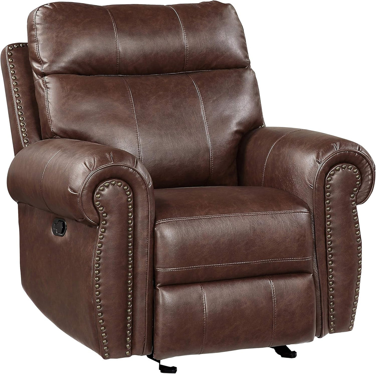 Brown Glider Recliner U244
