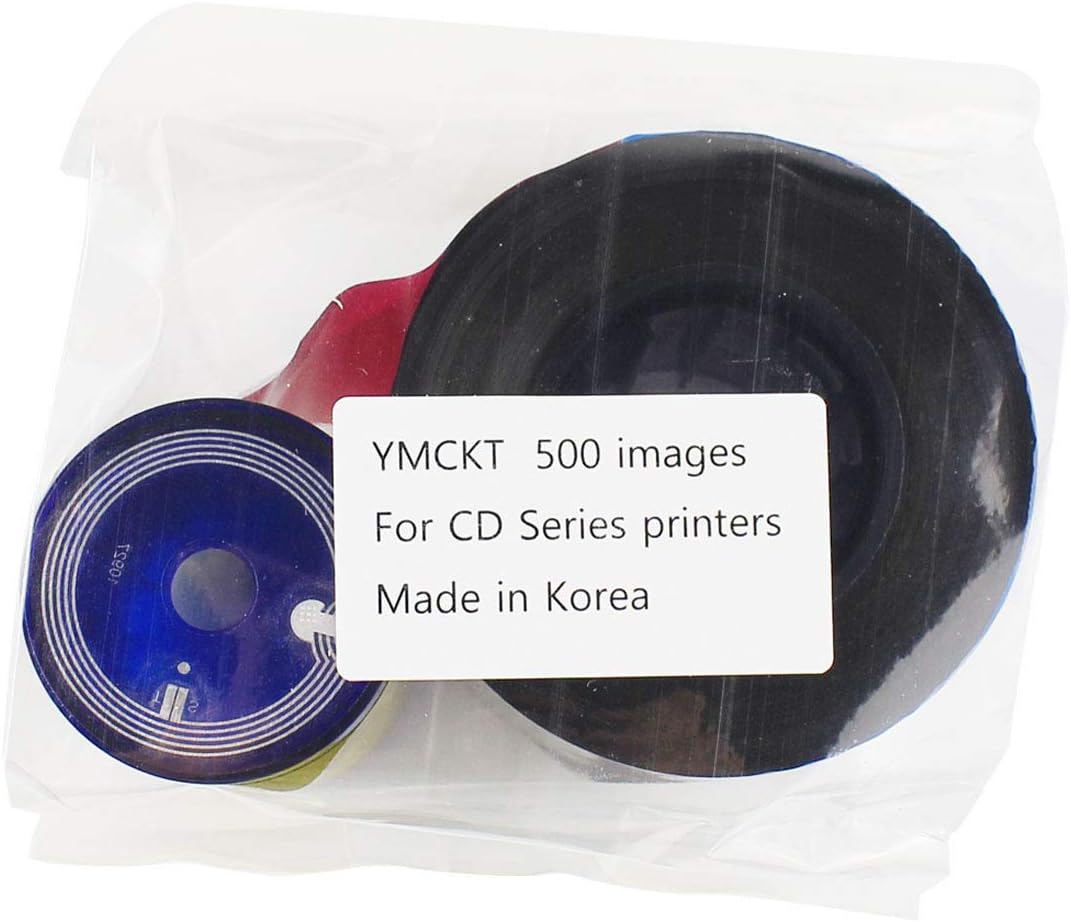 Color Ribbon Kit for Card Printer, YMCKT 500 Images P59161