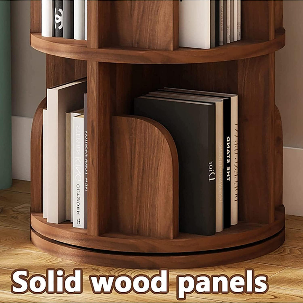 5 Tier Solid Wood Standing Bookcase V129