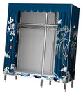 Portable Freestanding Fabric Wardrobe with Clothes Rail And Shelves L467