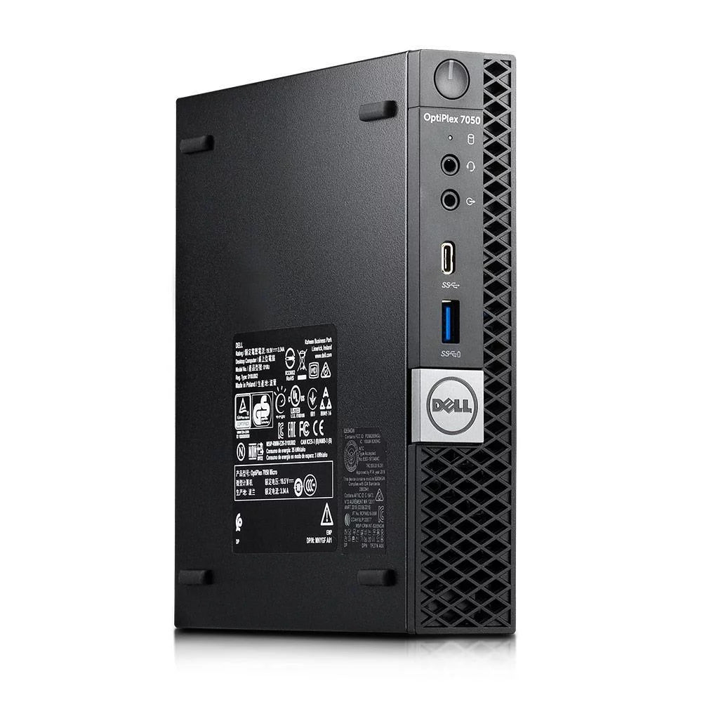 Restored Dell Optiplex Micro PC Intel i5-7500T 2.7Ghz 8GB DDR4 128GB SSD Win 10 Pro Z99811