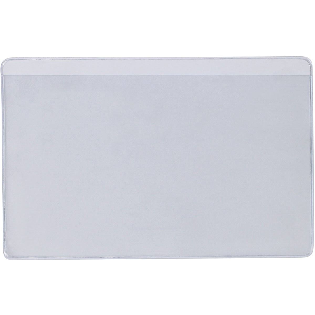 Clear Press-On Vinyl Envelopes 50/Case K628487