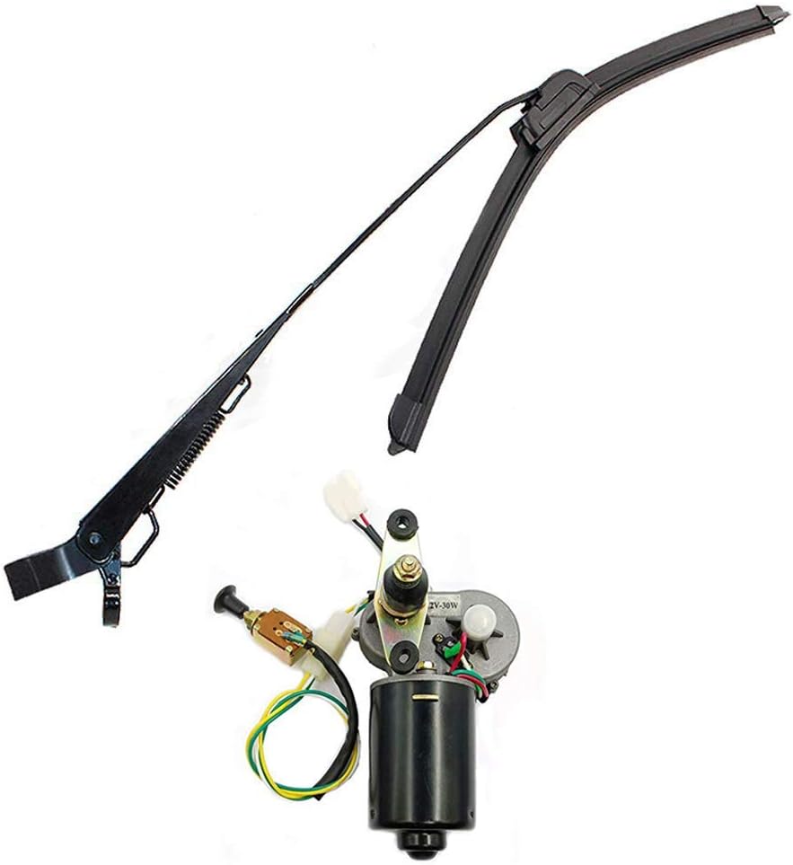 12V Electric Wiper Motor Assembly with Wiper Arm and Blade M701876
