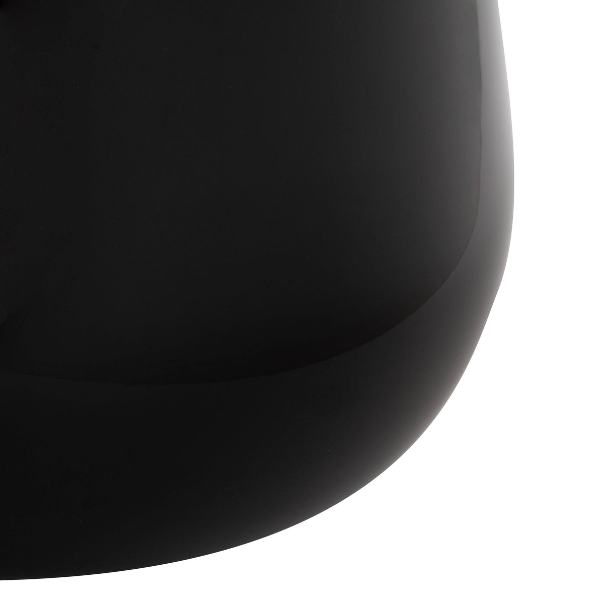 Black and Grey Glass Base Table C4391