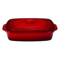 Stoneware Covered Rectangular Casserole, 3.5 qt. T31192