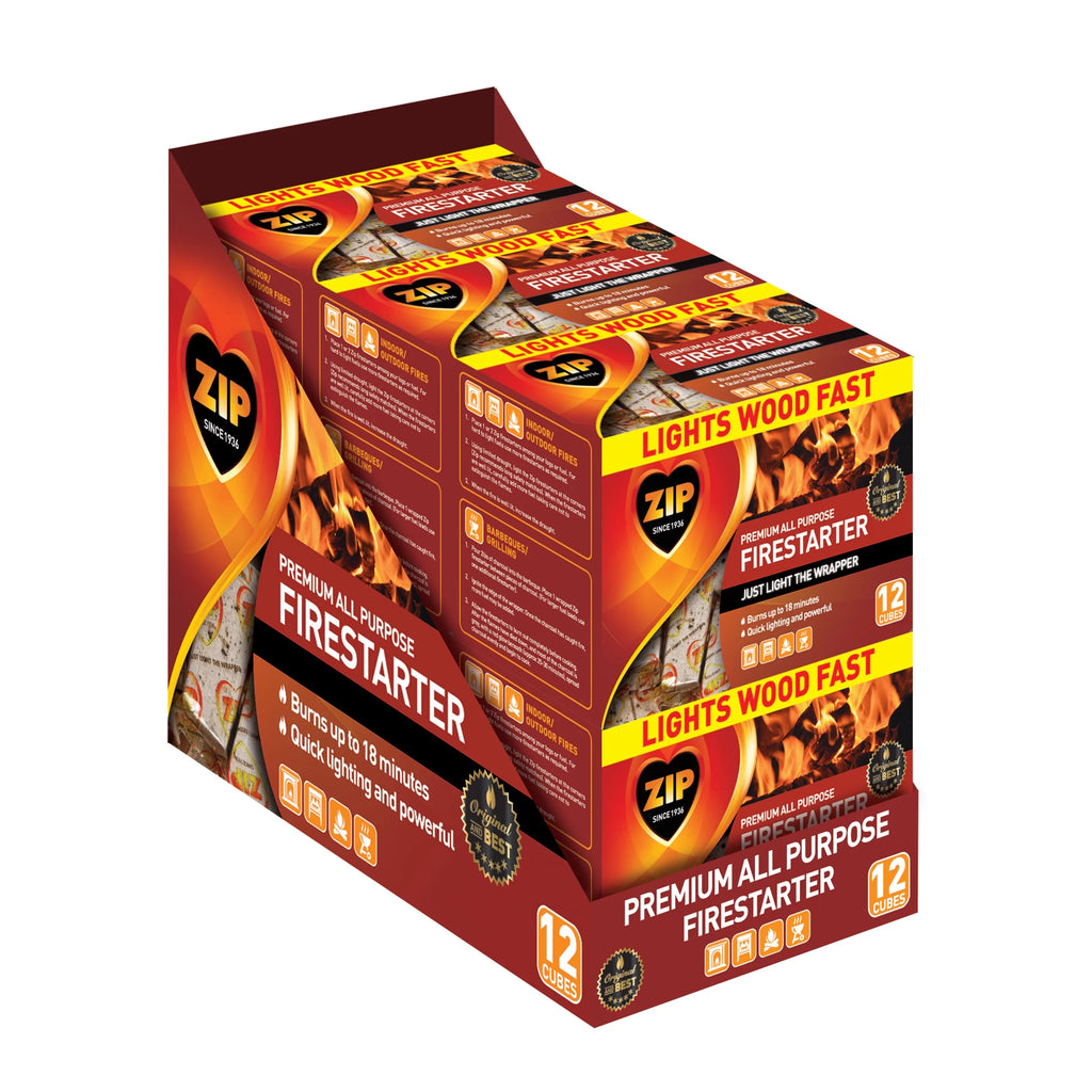 12 Pack Wrapped Fire Starters K27412