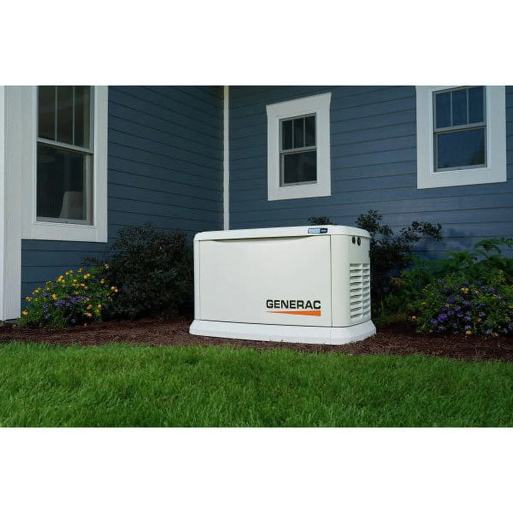 22 KW/19.5 KW Air Cooled Home Standby Generator with Wi-Fi with 200 Amp Transfer Switch Y585553