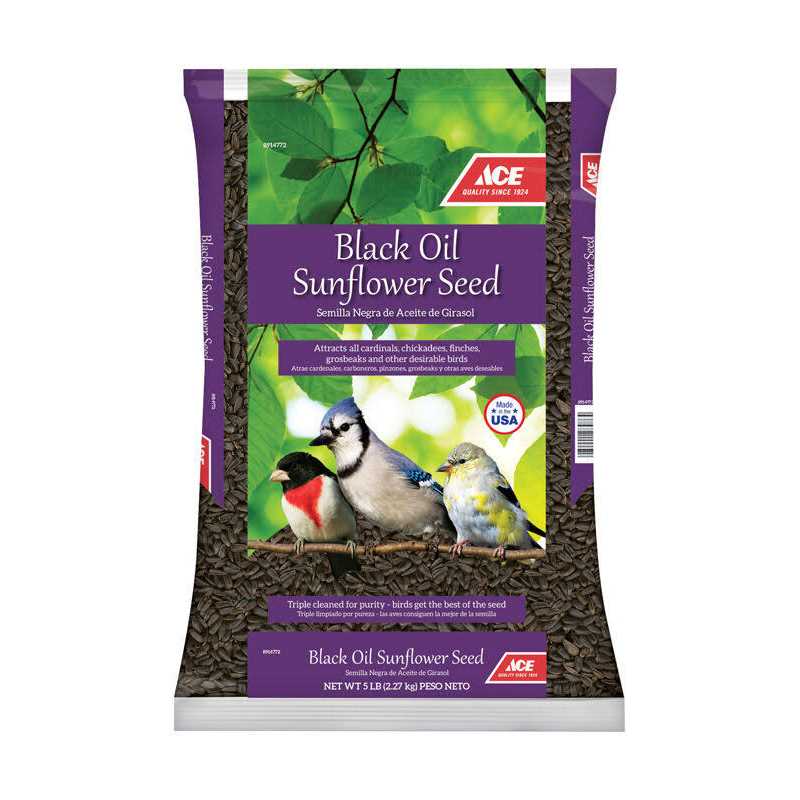Black Oil Sunflower Seed Wild Bird Food A1567