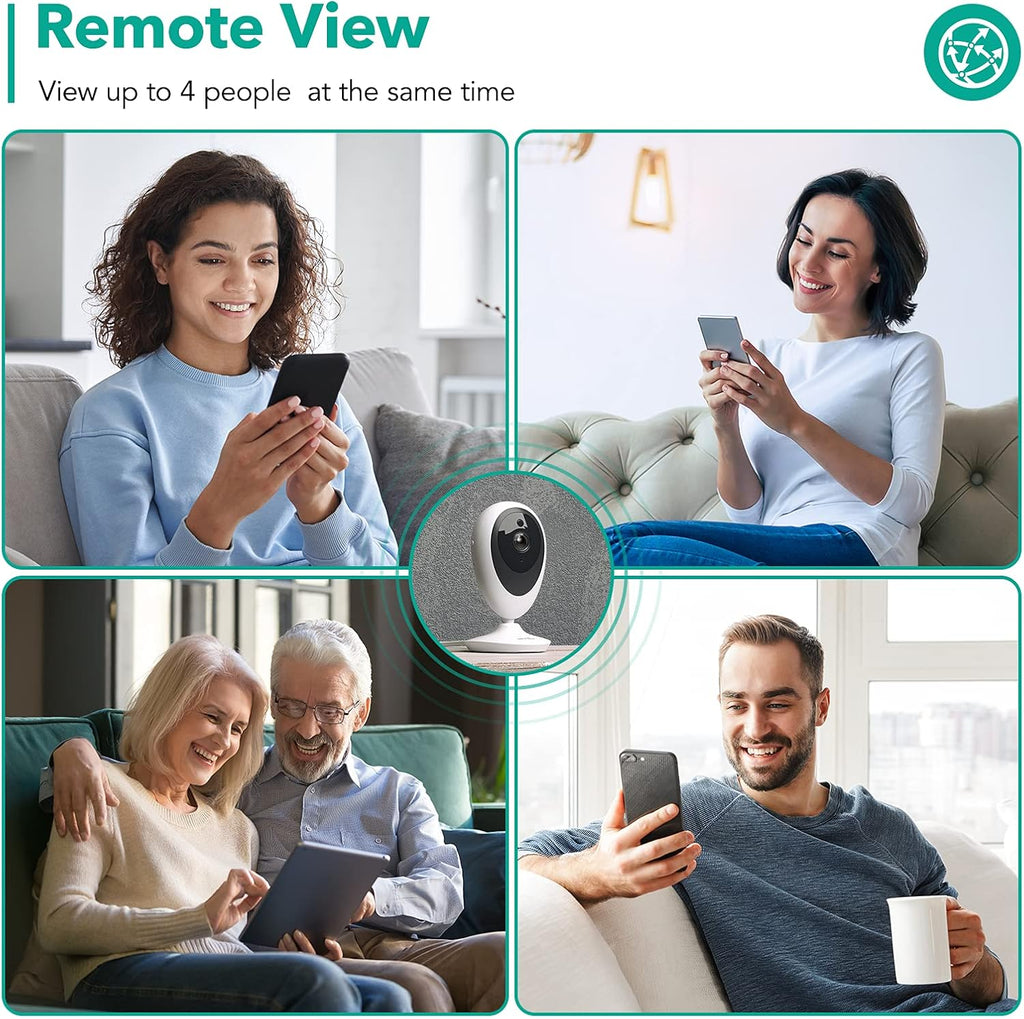 1080PHD WiFi Indoor Camera 4 Pack H764