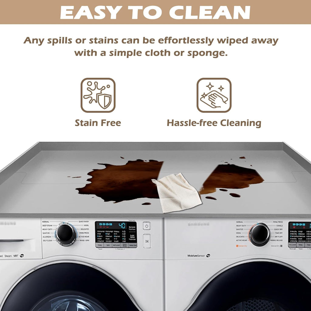 Gray Laundry Countertop Wood E983