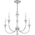 5 Light Candle Style Tiered Chandelier N3253