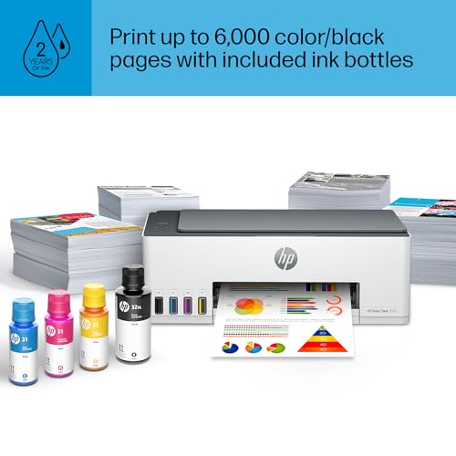 Wireless All-in-One Ink-Tank Printer, White W4272