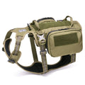 Army Green Large Tactical Dog Harness A938270