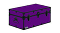 32 x 18 x 13.5 Inches Footlocker Trunk with Black Trim Q5812