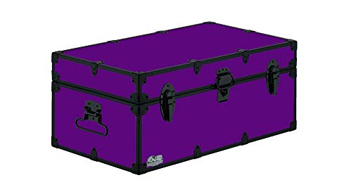 32 x 18 x 13.5 Inches Footlocker Trunk with Black Trim Q5812