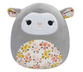 12" Grey Lamb with Floral Belly Z8390