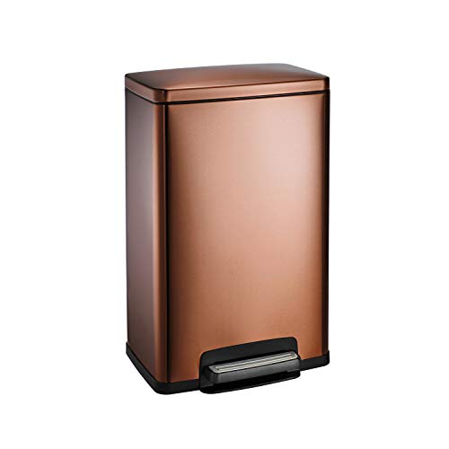 13 Gallon Stainless Steel Step Can O51276