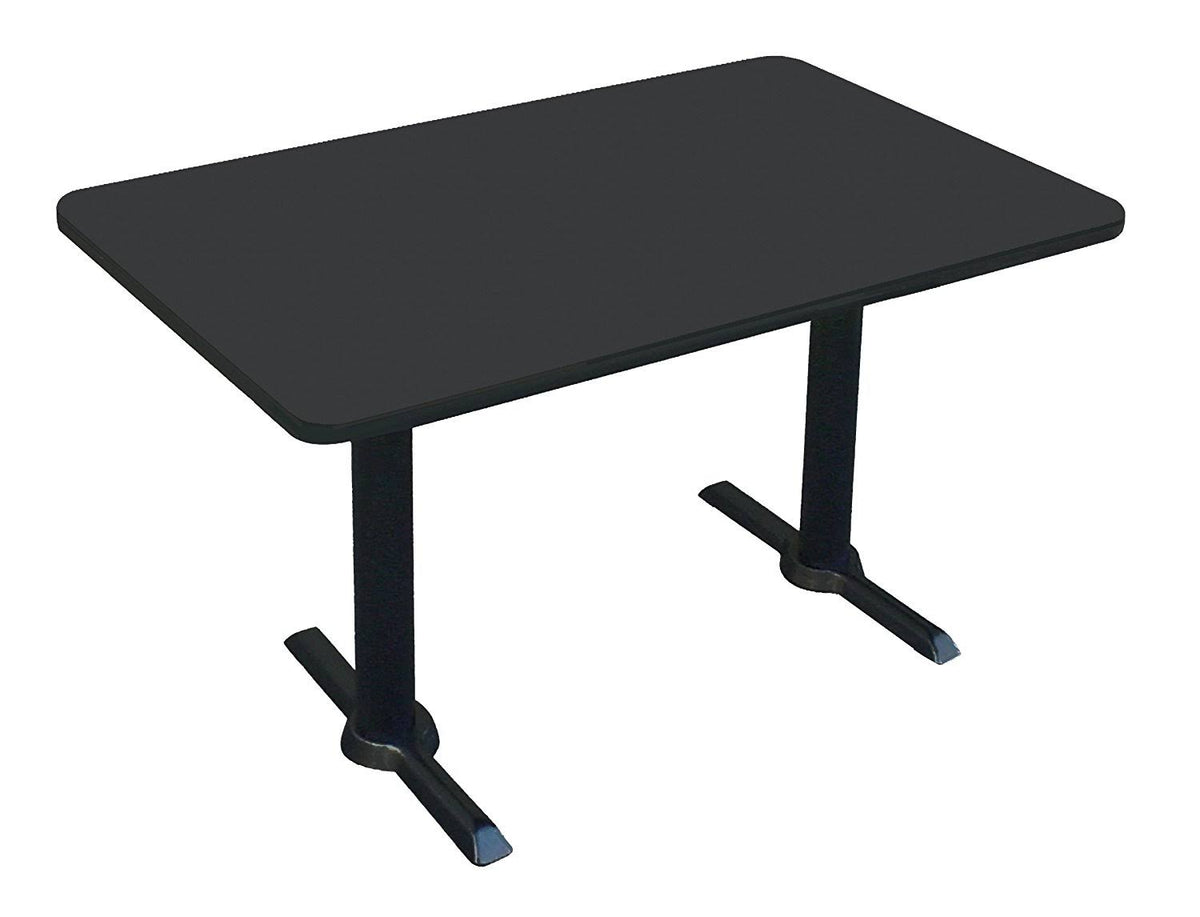 Black Granite Rectangular Bar and Caf Table R258