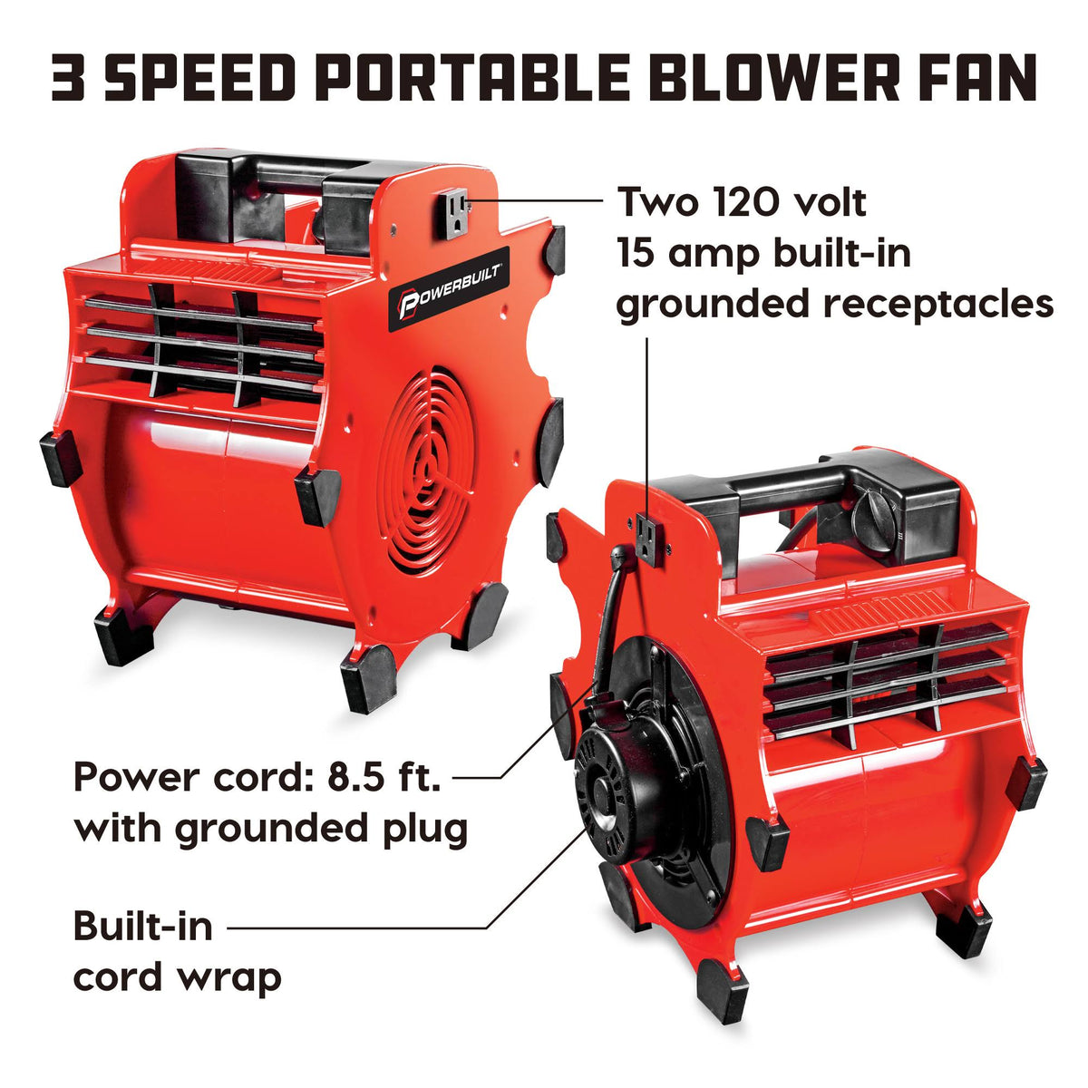 3-Speed Portable Blower Q25140
