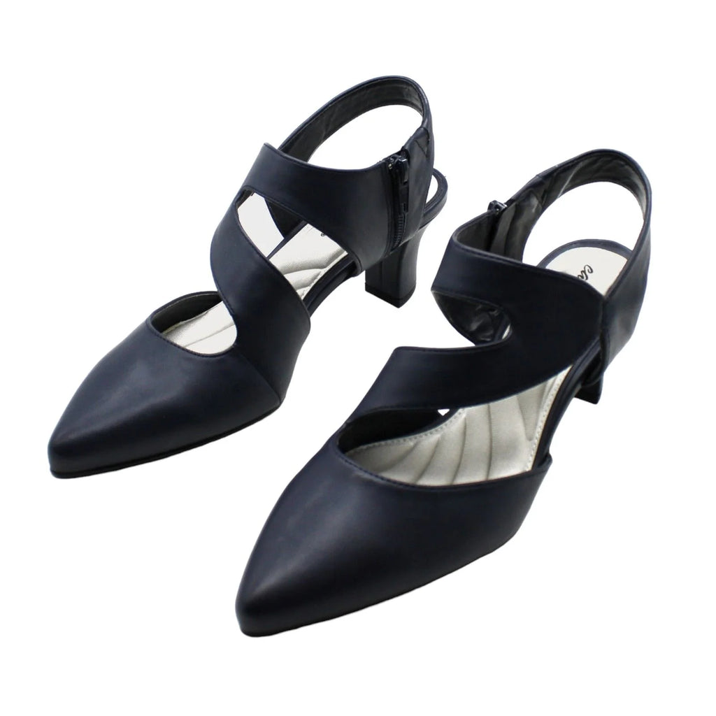 Navy Women's Shoes V9075