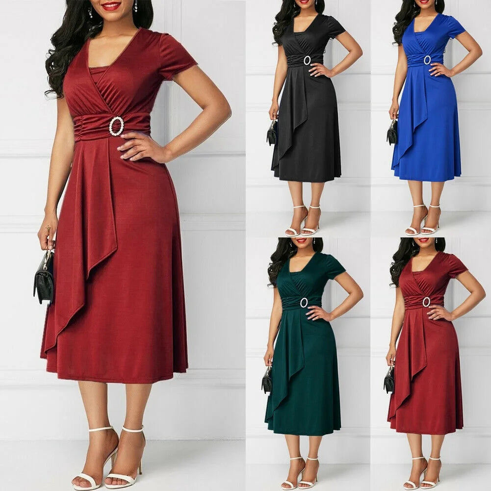 Plus Size Maxi Long Dresses A503