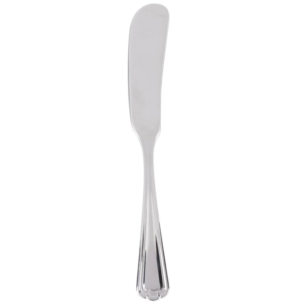 18/0 Stainless Steel Butter Spreader - 36/Case O72877