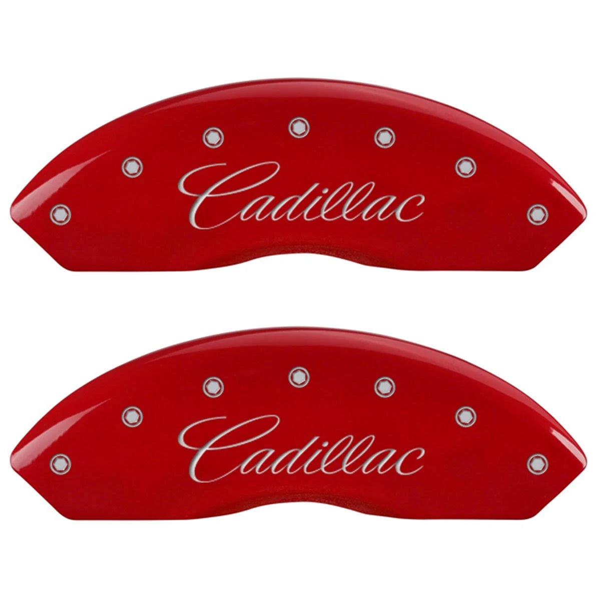 Red Cadillac Caliper Covers I5048