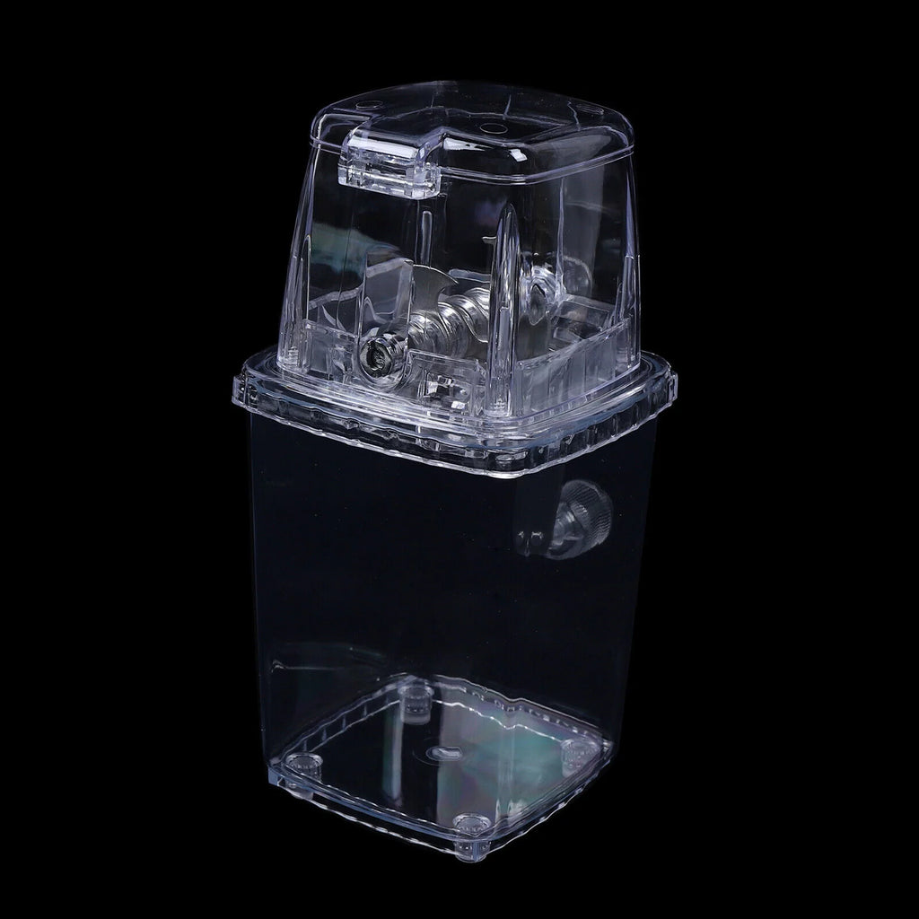 Manual Ice Shaver Ice Crusher Snow Cone Maker O49687