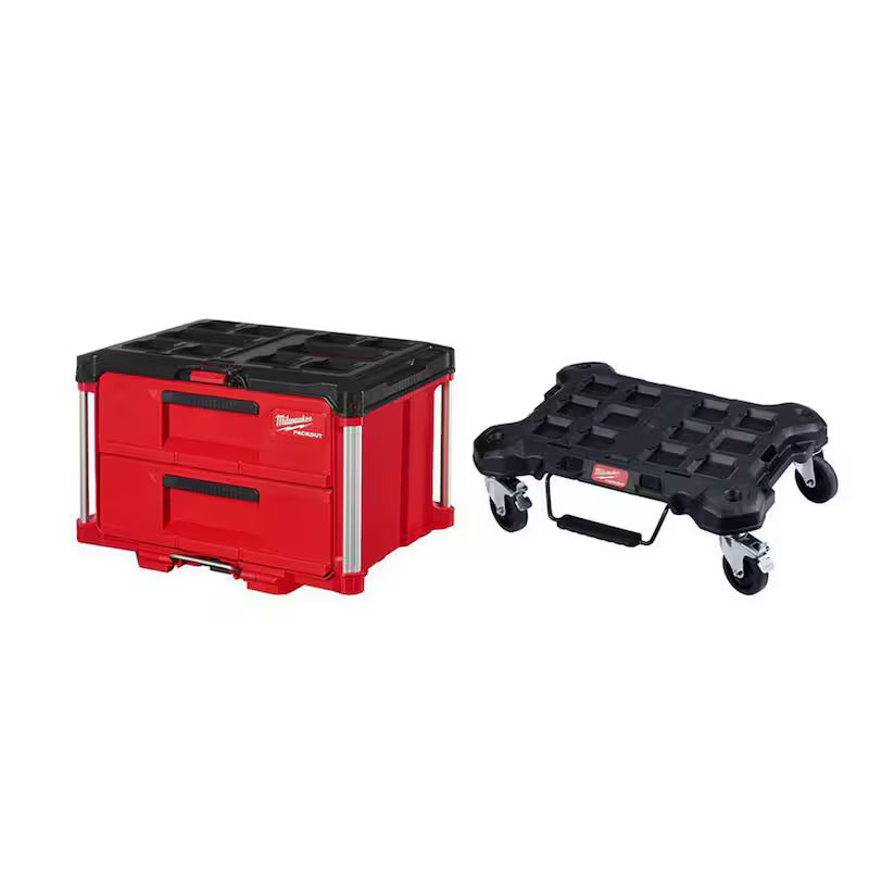 22 in. 2-Drawer Dolly D4157
