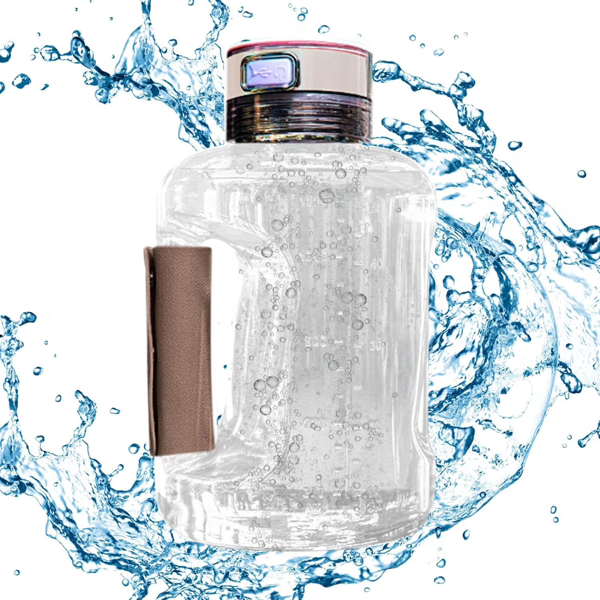 Hydrogen Water Bottle 1.5L / 50oz White E36865