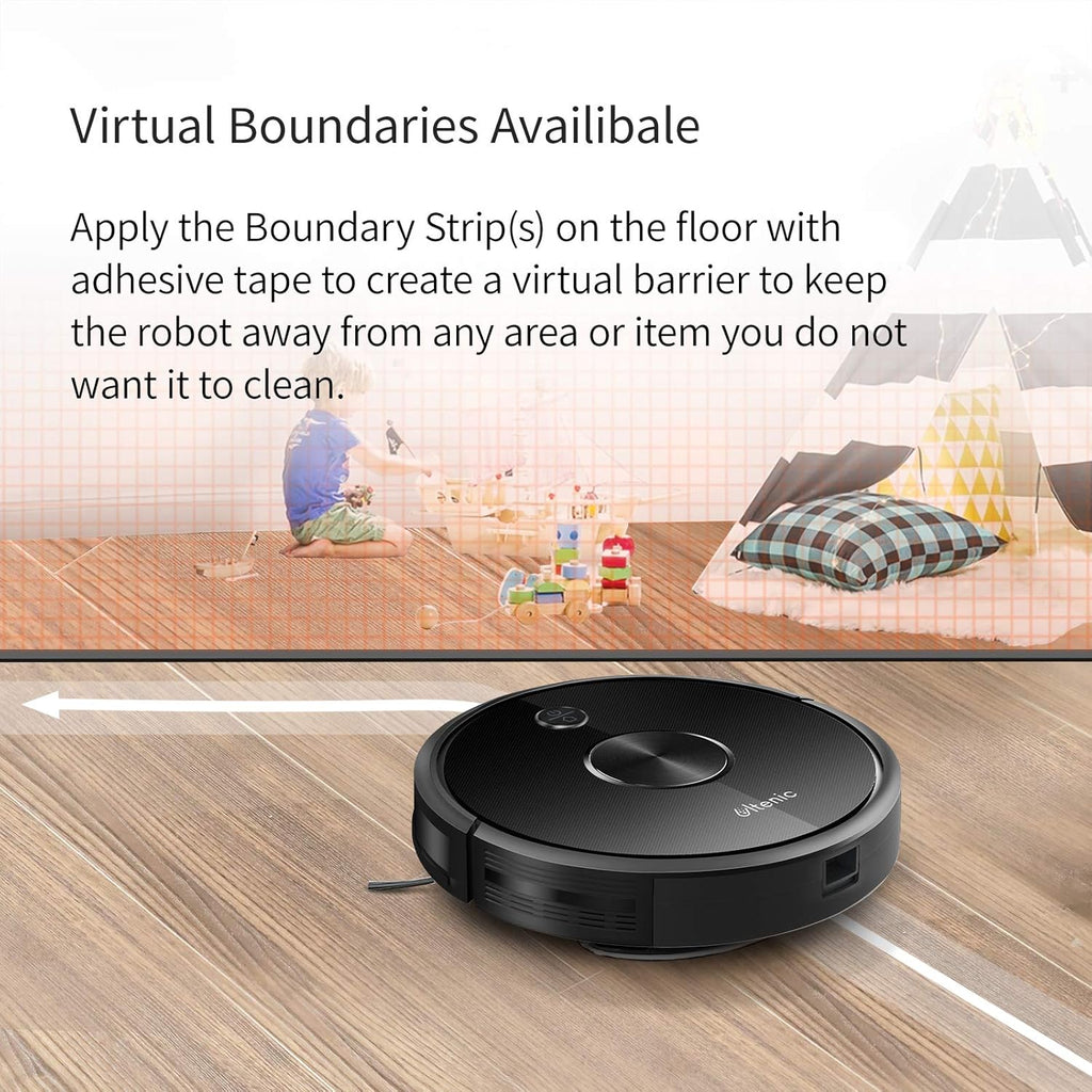 2500Pa Robot Vacuum and Mop with Boundary Strips K467