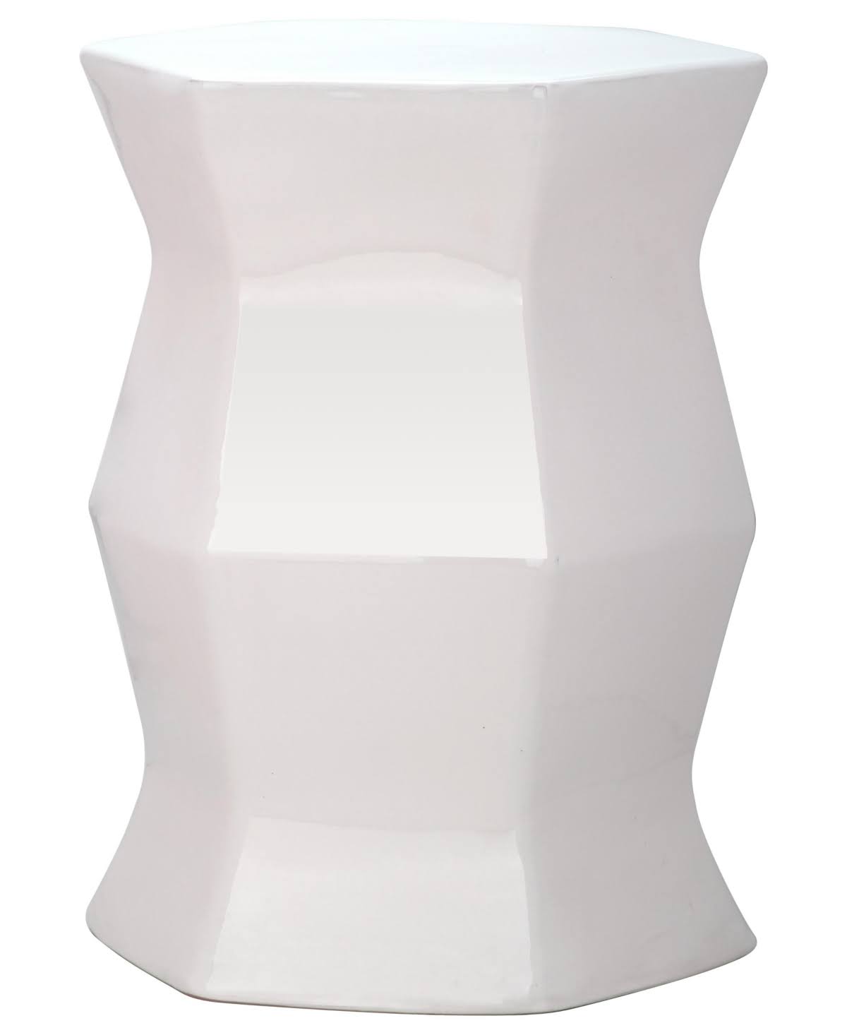 Gold Hexagon Garden Stool T702