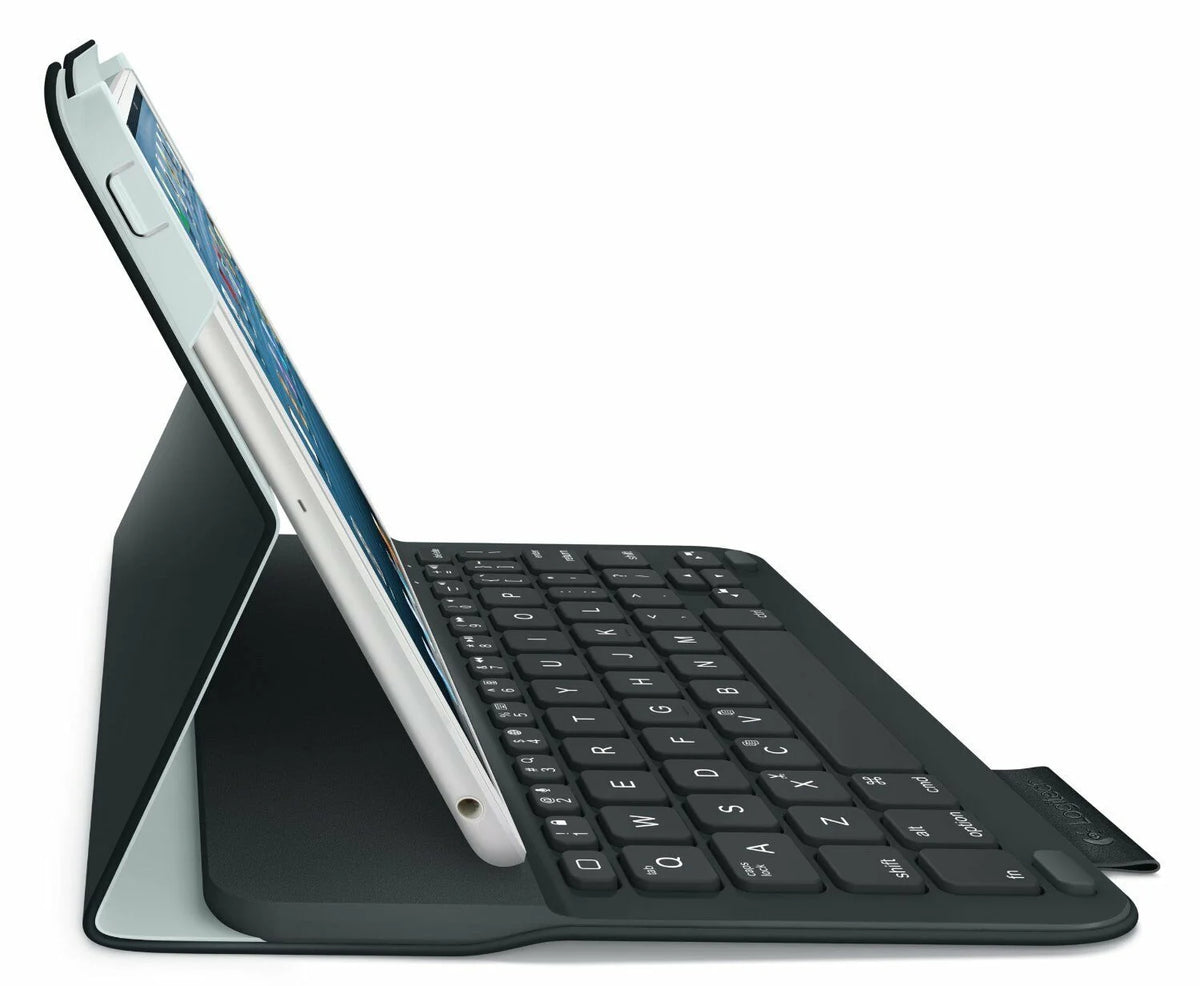 Carbon Black Keyboard Folio Case for iPad Mini Q1226